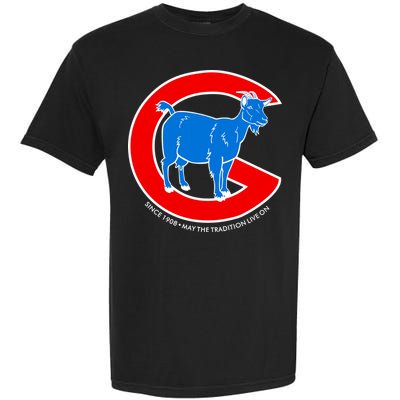 Chicago Billy Goat Since 1908 May the Tradition Live On Garment-Dyed Heavyweight T-Shirt