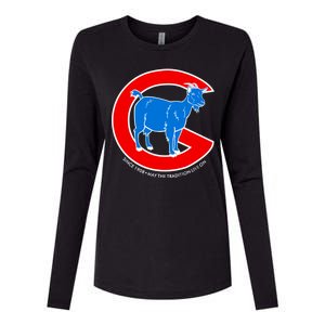 Chicago Billy Goat Since 1908 May the Tradition Live On Womens Cotton Relaxed Long Sleeve T-Shirt