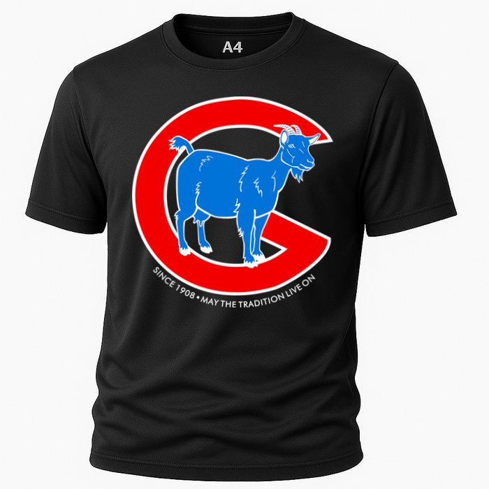 Chicago Billy Goat Since 1908 May the Tradition Live On Cooling Performance Crew T-Shirt