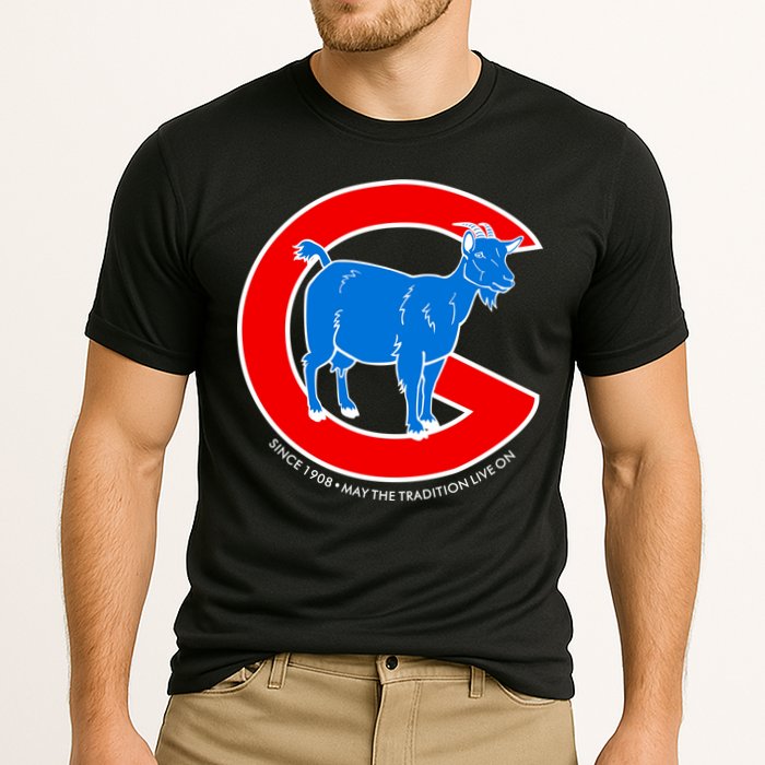 Chicago Billy Goat Since 1908 May the Tradition Live On Cooling Performance Crew T-Shirt