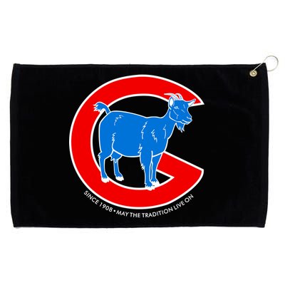 Chicago Billy Goat Since 1908 May the Tradition Live On Grommeted Golf Towel