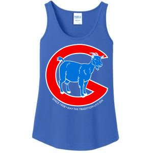 Chicago Billy Goat Since 1908 May the Tradition Live On Ladies Essential Tank