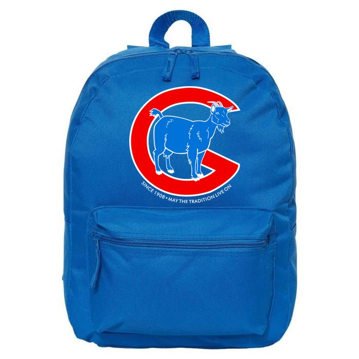 Chicago Billy Goat Since 1908 May the Tradition Live On 16 in Basic Backpack
