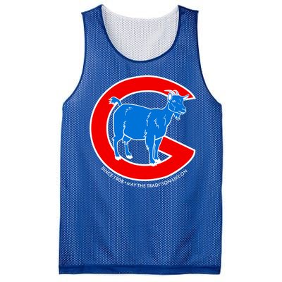 Chicago Billy Goat Since 1908 May the Tradition Live On Mesh Reversible Basketball Jersey Tank