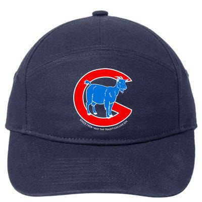 Chicago Billy Goat Since 1908 May the Tradition Live On 7-Panel Snapback Hat