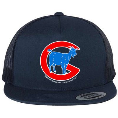 Chicago Billy Goat Since 1908 May the Tradition Live On Flat Bill Trucker Hat