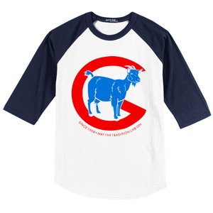 Chicago Billy Goat Since 1908 May the Tradition Live On Baseball Sleeve Shirt