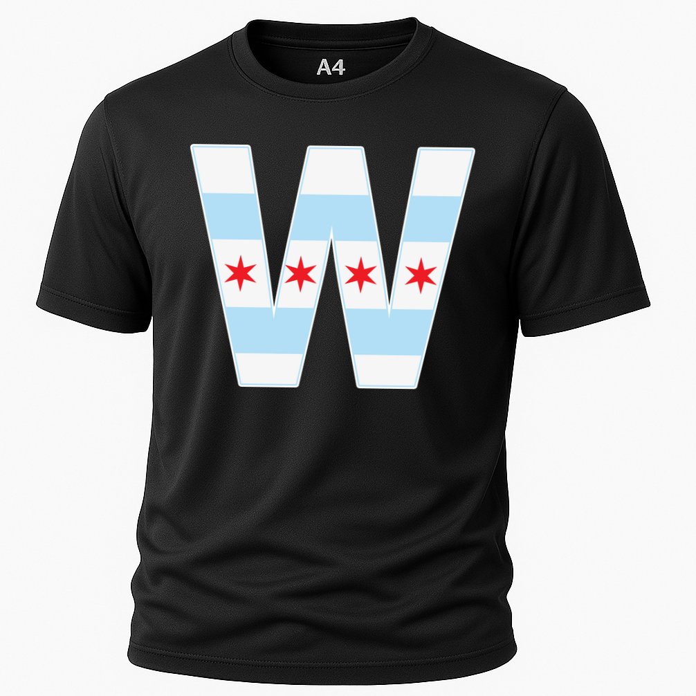 Chicago City Flag W Cooling Performance Crew T-Shirt