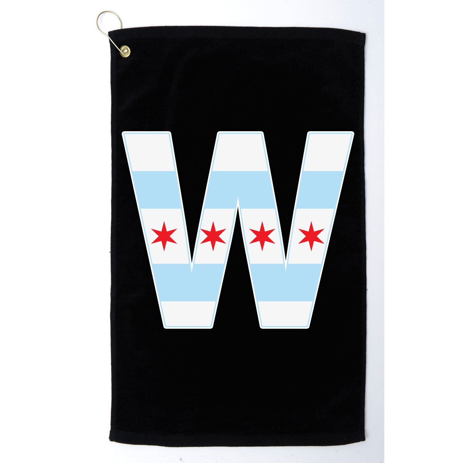 Chicago City Flag W Golf Towel