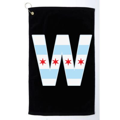 Chicago City Flag W Platinum Collection Golf Towel