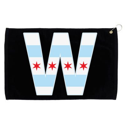 Chicago City Flag W Grommeted Golf Towel