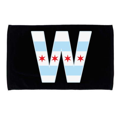 Chicago City Flag W Microfiber Hand Towel