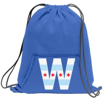 Chicago City Flag W Sweatshirt Cinch Pack Bag