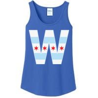 Chicago City Flag W Ladies Essential Tank