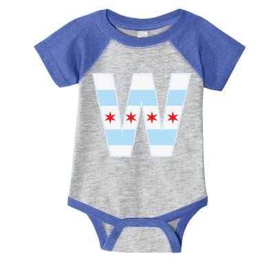 Chicago City Flag W Infant Baby Jersey Bodysuit