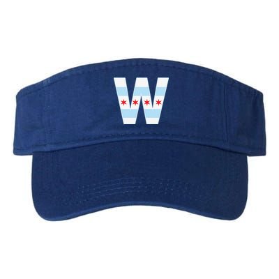 Chicago City Flag W Valucap Bio-Washed Visor