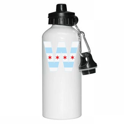 Chicago City Flag W Aluminum Water Bottle