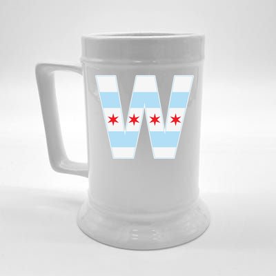 Chicago City Flag W Beer Stein