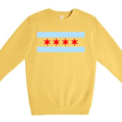 Chicago Flag Premium Crewneck Sweatshirt