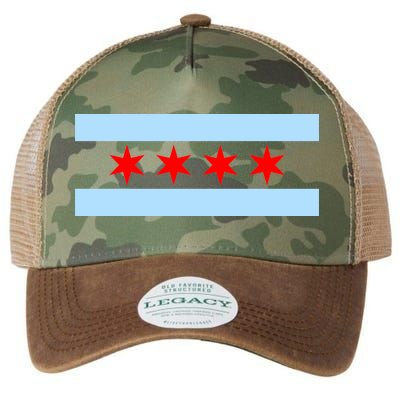 Chicago Flag Legacy Tie Dye Trucker Hat