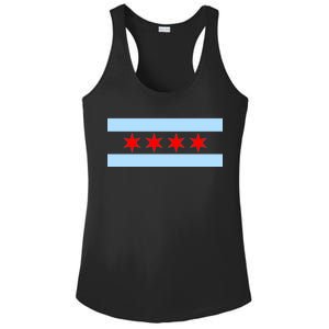 Chicago Flag Ladies PosiCharge Competitor Racerback Tank