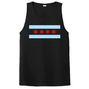 Chicago Flag PosiCharge Competitor Tank