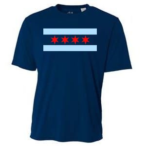 Chicago Flag Cooling Performance Crew T-Shirt