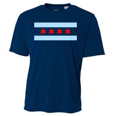 Chicago Flag Cooling Performance Crew T-Shirt