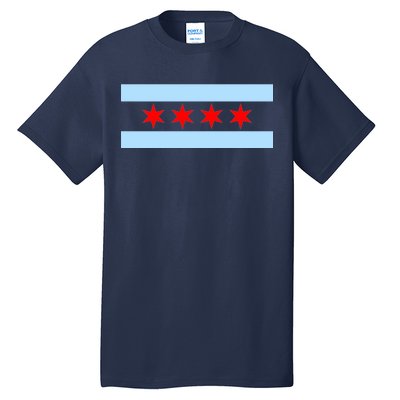 Chicago Flag Tall T-Shirt