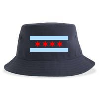 Chicago Flag Sustainable Bucket Hat