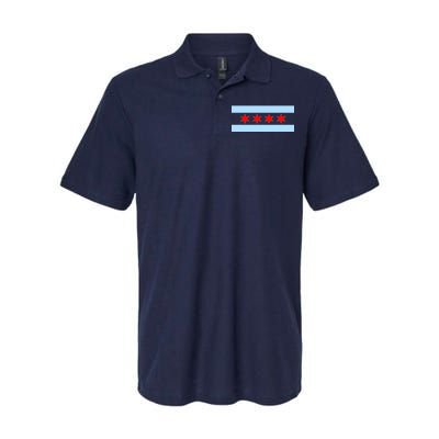 Chicago Flag Softstyle Adult Sport Polo