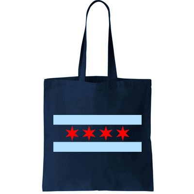 Chicago Flag Tote Bag