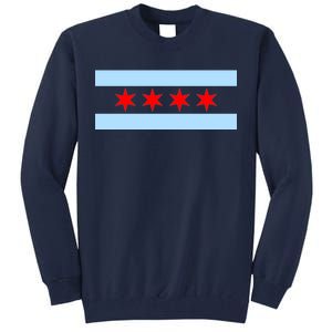 Chicago Flag Tall Sweatshirt