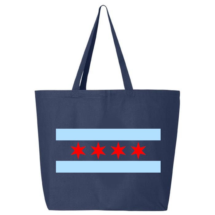 Chicago Flag 25L Jumbo Tote