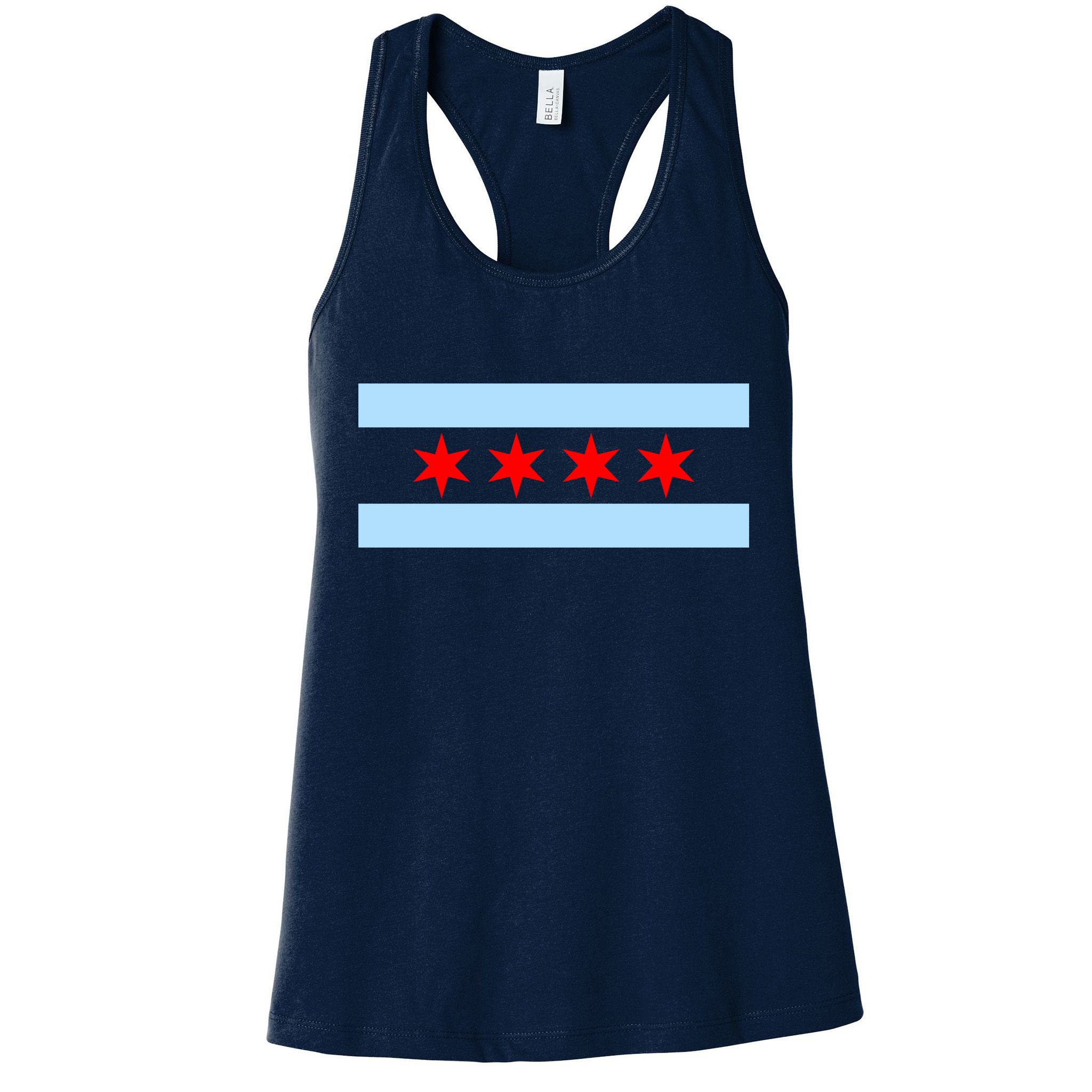 Chicago Flag Womens Tank Top