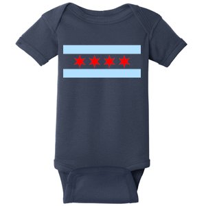 Chicago Flag Baby Bodysuit