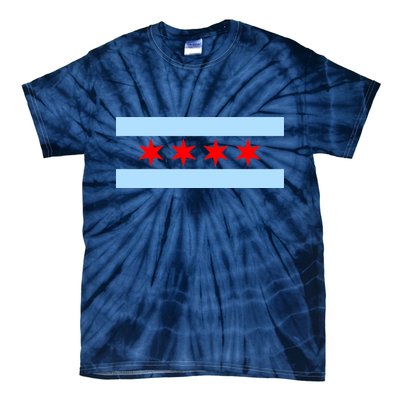 Chicago Flag Tie-Dye T-Shirt