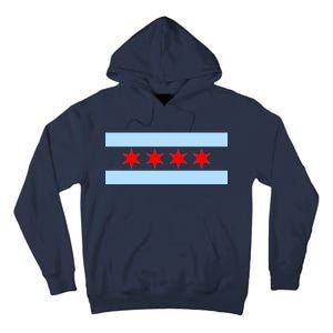 Chicago Flag Tall Hoodie