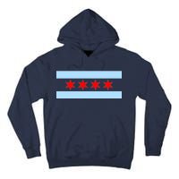 Chicago Flag Tall Hoodie