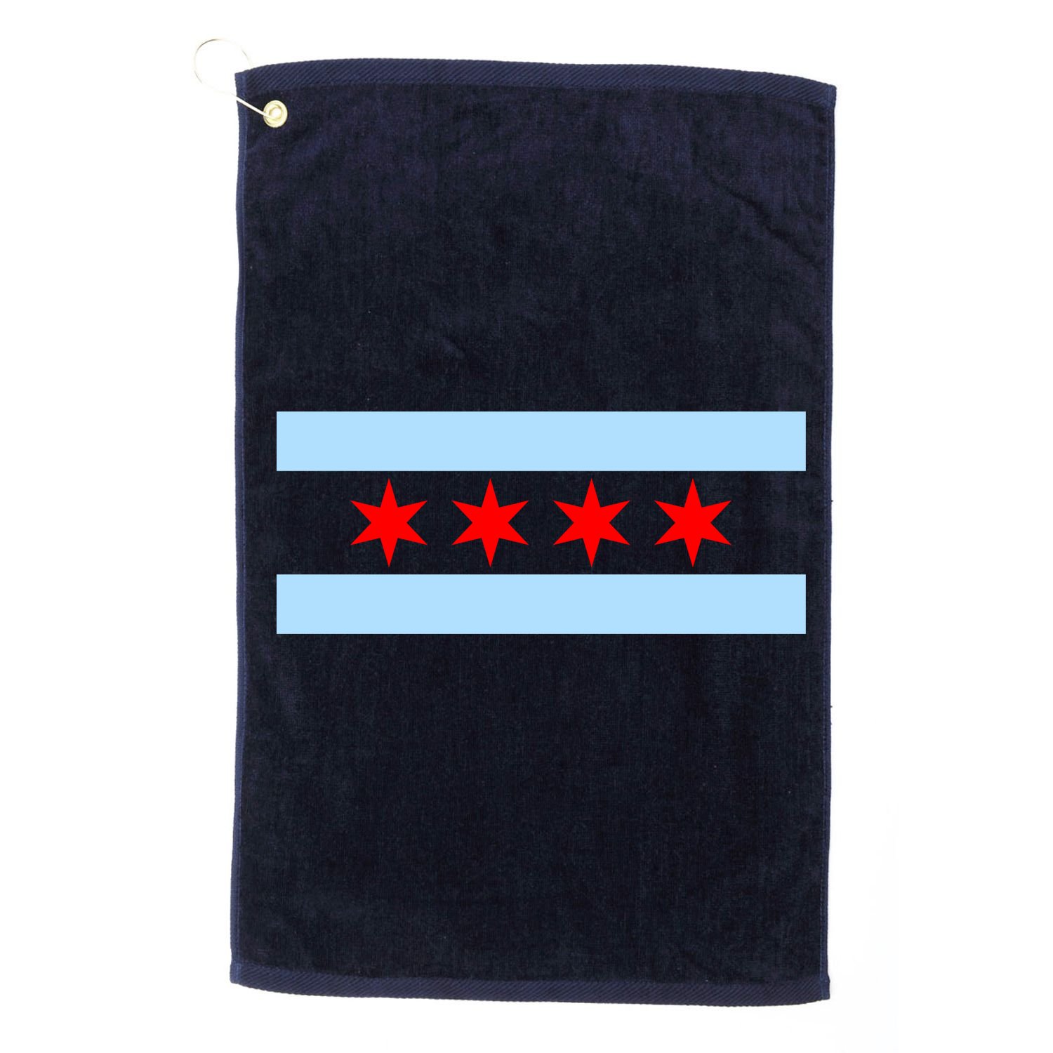 Chicago Flag Golf Towel