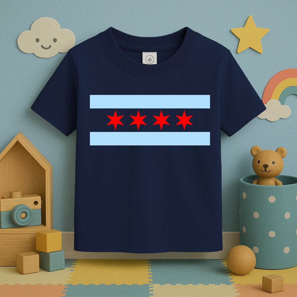 Chicago Flag Toddler T-Shirt