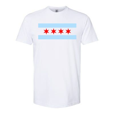 Chicago Flag Softstyle® CVC T-Shirt