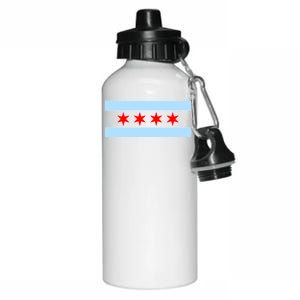 Chicago Flag Aluminum Water Bottle