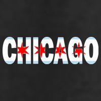 Chicago Flag Star Logo Adult Drive Performance Visor