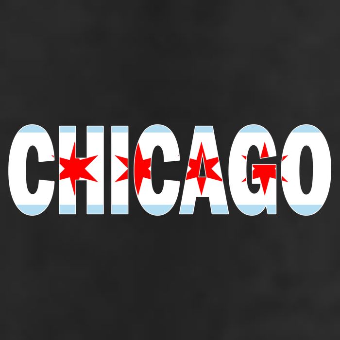 Chicago Flag Star Logo Adult Drive Performance Visor