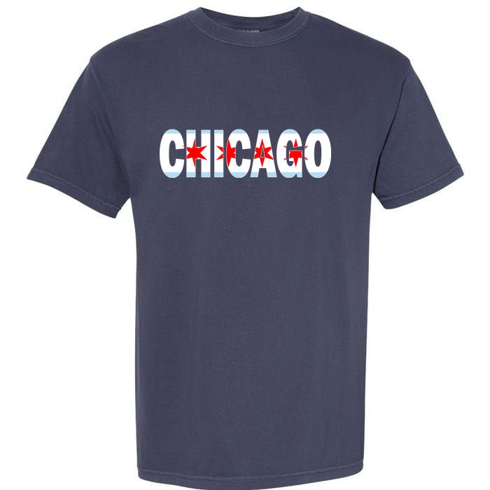 Chicago Flag Star Logo Garment-Dyed Heavyweight T-Shirt