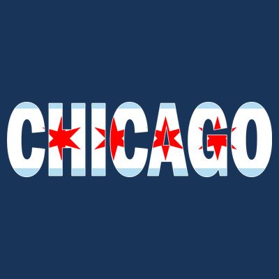 Chicago Flag Star Logo T-Shirt