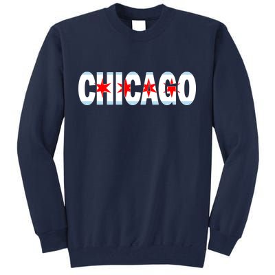 Chicago Flag Star Logo Tall Sweatshirt