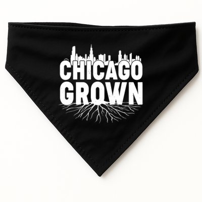 Chicago Grown Skyline Roots USA-Made Doggie Bandana