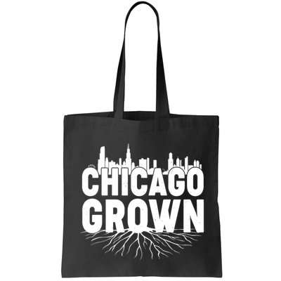 Chicago Grown Skyline Roots Bag